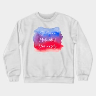 SMU Watercolor Crewneck Sweatshirt